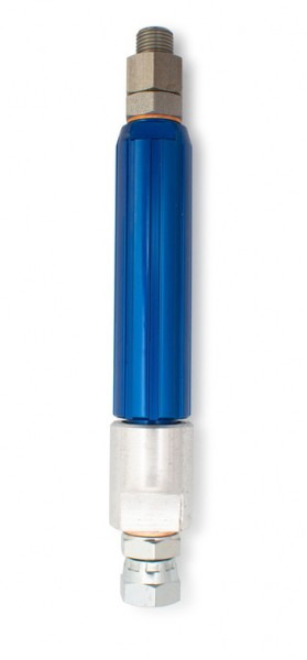 Schlauch-Filtergehäuse kpl. 1/4" BSP adapter Edelstahl