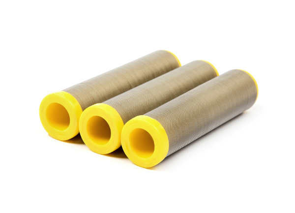 3 Stück Hauptfilter 70 Maschen gelb passend für WIWA Ø 36,4 mm Höhe 121 mm