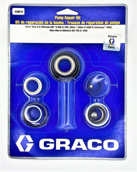 Graco Reparatursatz für Unterpumpe Modell 695, 795, EP3150 - 248212