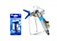 Graco FTXpress Airless-Pistole mit 2/4-Fingerabzug mit Düsenhalter und PAA-517 Düse Graco FTXpress Airless-Pistole mit 2/4-Fingerabzug mit Düsenhalter und PAA-517 Düse