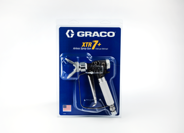 Graco Airless-Pistole XTR-7+, 500 bar mit Düsenhalter XHD ohne Düse