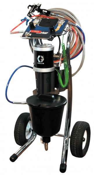 Graco Merkur Airless Spritzgerät 30:1 / 25 ccm Air Combi-Ausführung mit 5 Literbehälter - G30C23