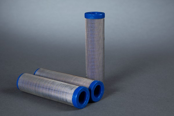 3 Stück Hauptfilter 30 Maschen blau passend für WIWA Ø 36,4 mm Höhe 121 mm